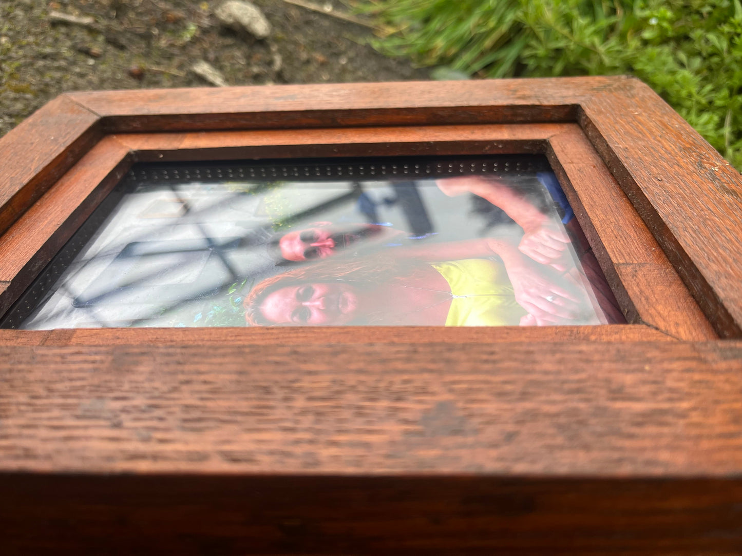 Custom Glass Photo Frame For Outdoors